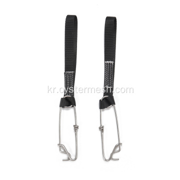 HDPE 굴 메쉬 백 매칭 상어 클립
